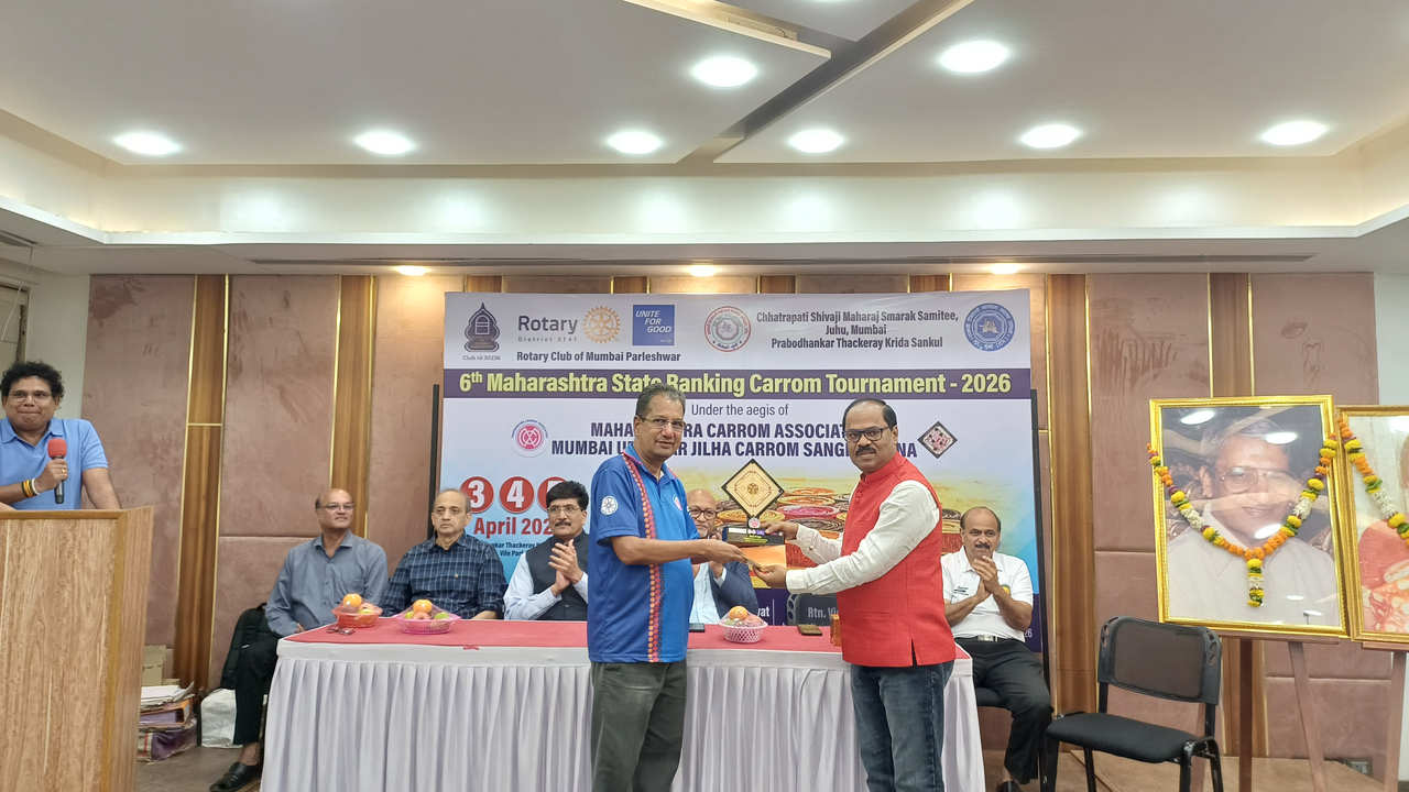 6th Rotary Club of Mumbai Parleshwar State Ranking Carrom Tournament 2026-27